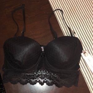 Black lace bralette! NWT!